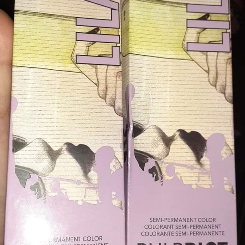 Pulp Riot Shade Lilac hair dye!!!